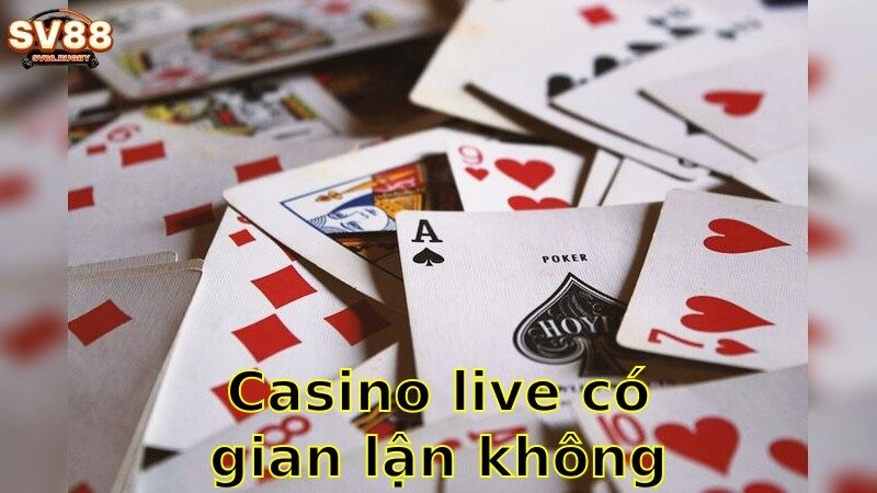 Casino Live Có Gian Lận Không – Giải Đáp Thắc Mắc Về Sự Công Bằng 2025